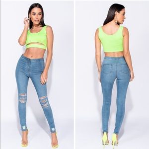 ⚡️High Waist Jegging⚡️
